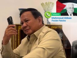 Presiden Prabowo Terima Telepon Presiden Palestina, Tegaskan Dukungan Indonesia untuk Perjuangan Palestina