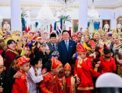 Presiden Prabowo Jamu PM Thailand dalam Jamuan Santap Malam Bernuansa Budaya Nusantara